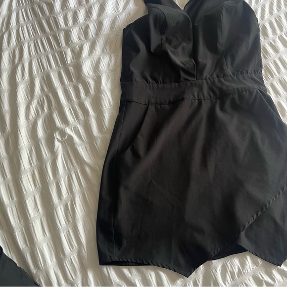 Windsor Black Satin Dress - Picture 13 of 13